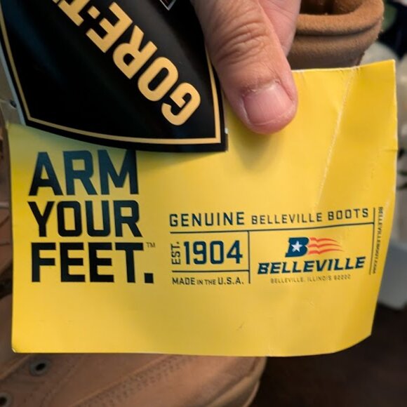 B31 BELLEVILLE Intermediate Cold Wet Weather Military Boots - Picture 9 of 16